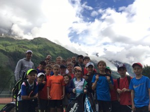 Stage juniors à Chamonix